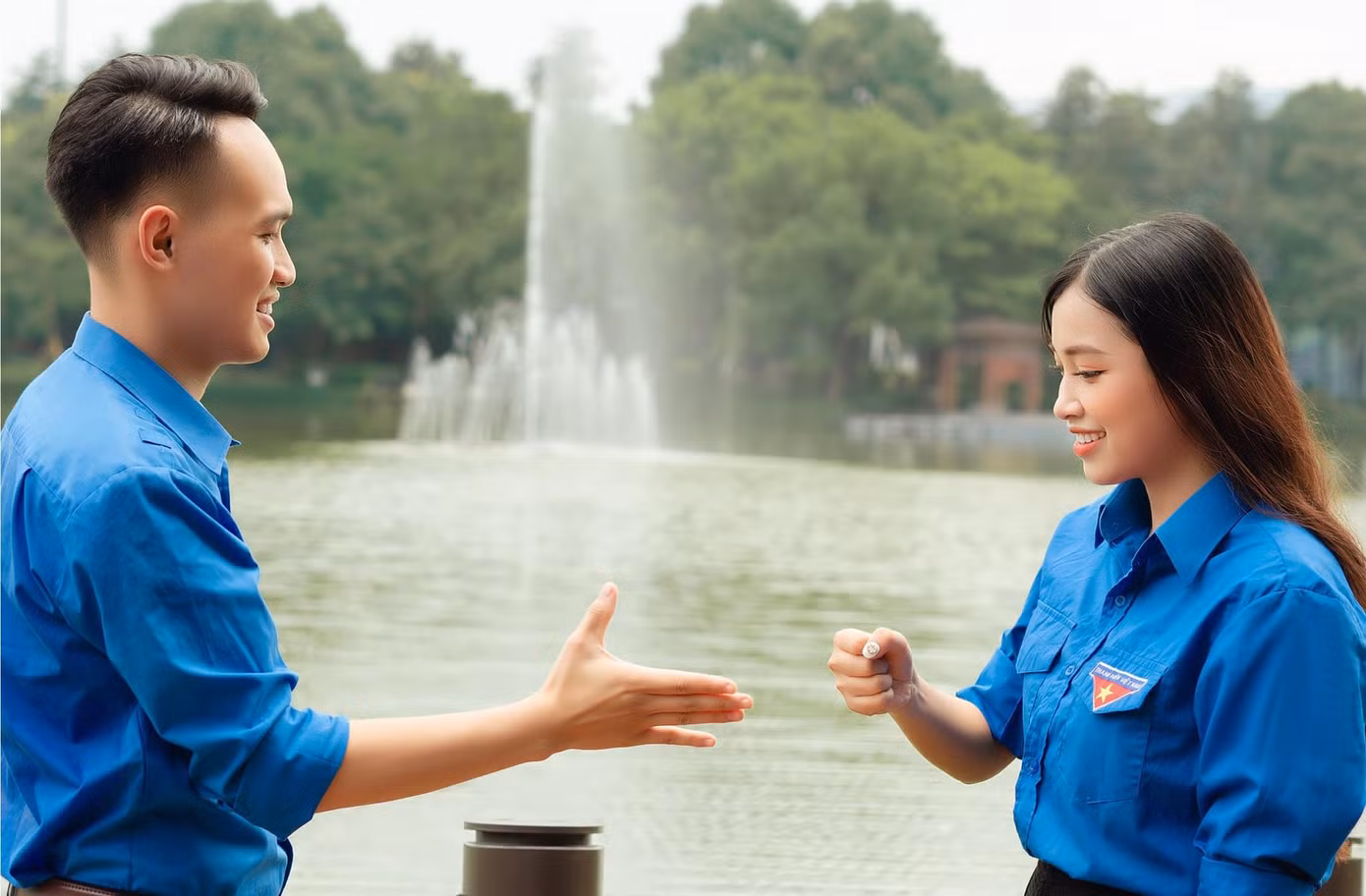 Huyền và Sơn đã quen nhau được 6 năm và cùng nhau tham gia vào nhiều hoạt động tình nguyện ý nghĩa.