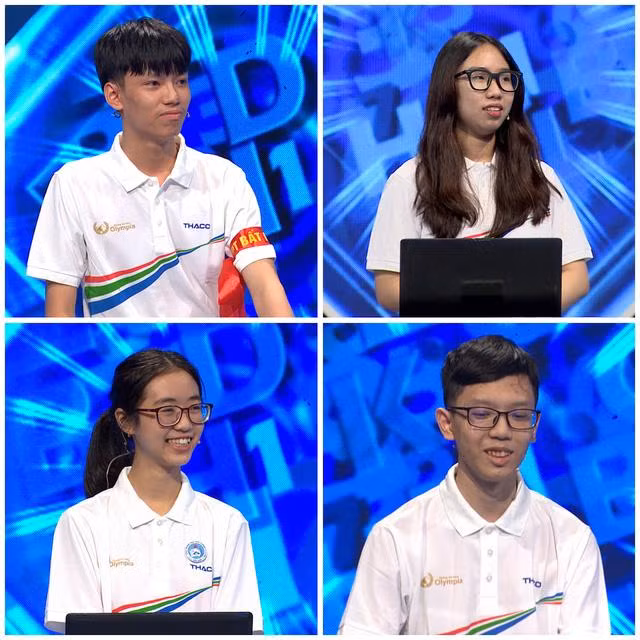Chân dung 4 nhà leo núi tuần II, Qúy II Đường lên đỉnh Olympia. (Ảnh: VTV)