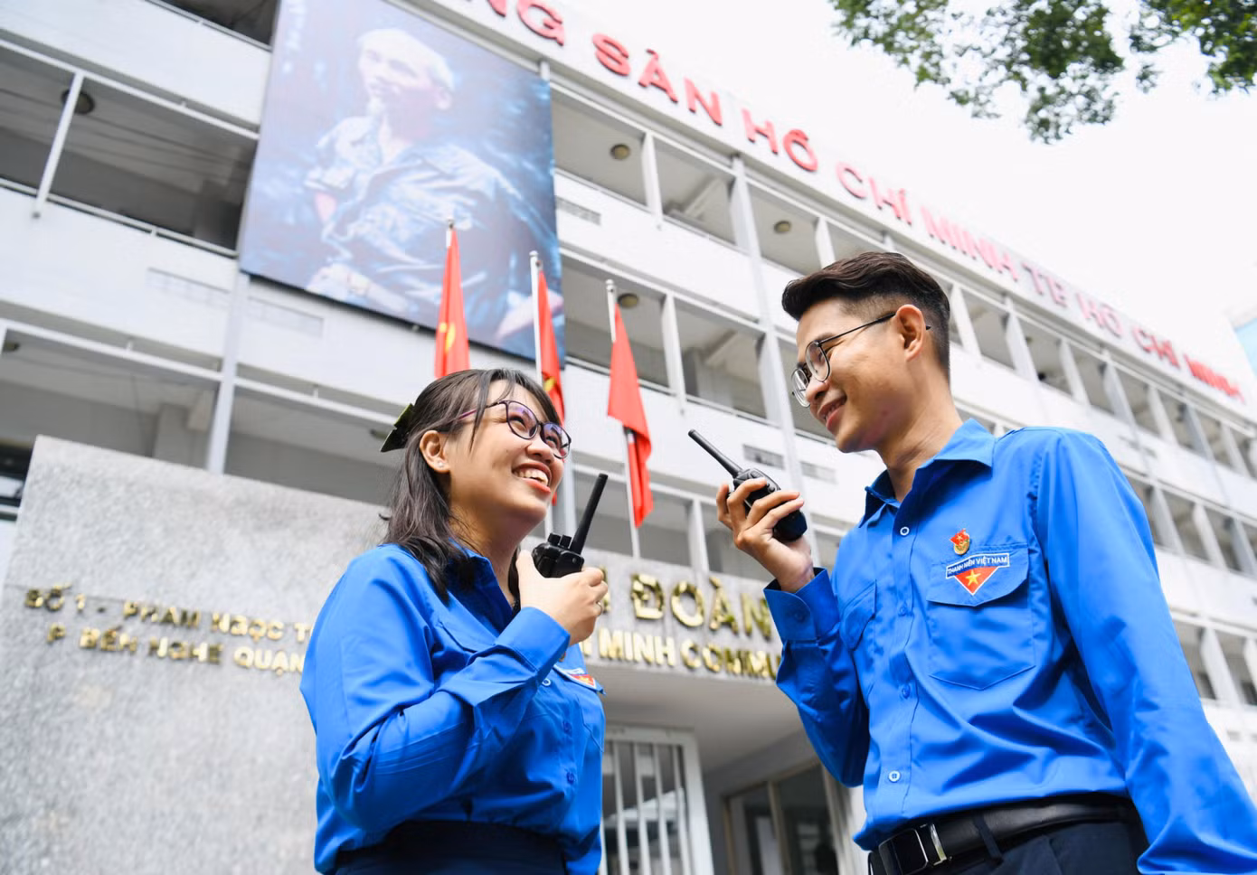 Quy và Thy tự "se duyên" và tự share công việc cho nhau trong suốt hành trình vừa qua.