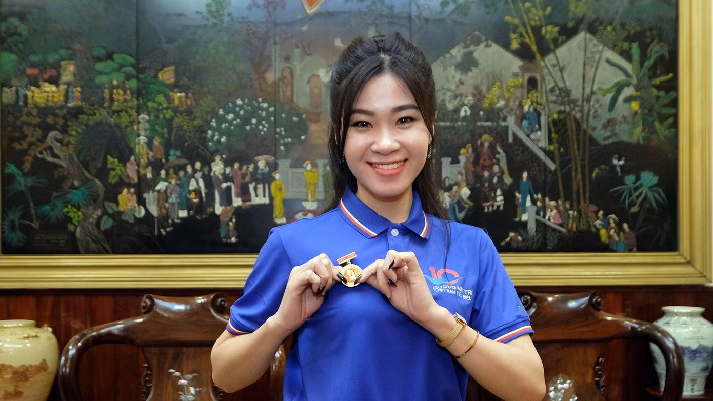 Gương mặt trẻ Việt Nam tiêu biểu Nguyễn Thị Ngọc Hà (Hà Myo) bày tỏ mong muốn và kỳ vọng sẽ cùng các gương mặt trẻ khác tạo nên một thế hệ trẻ cống hiến.