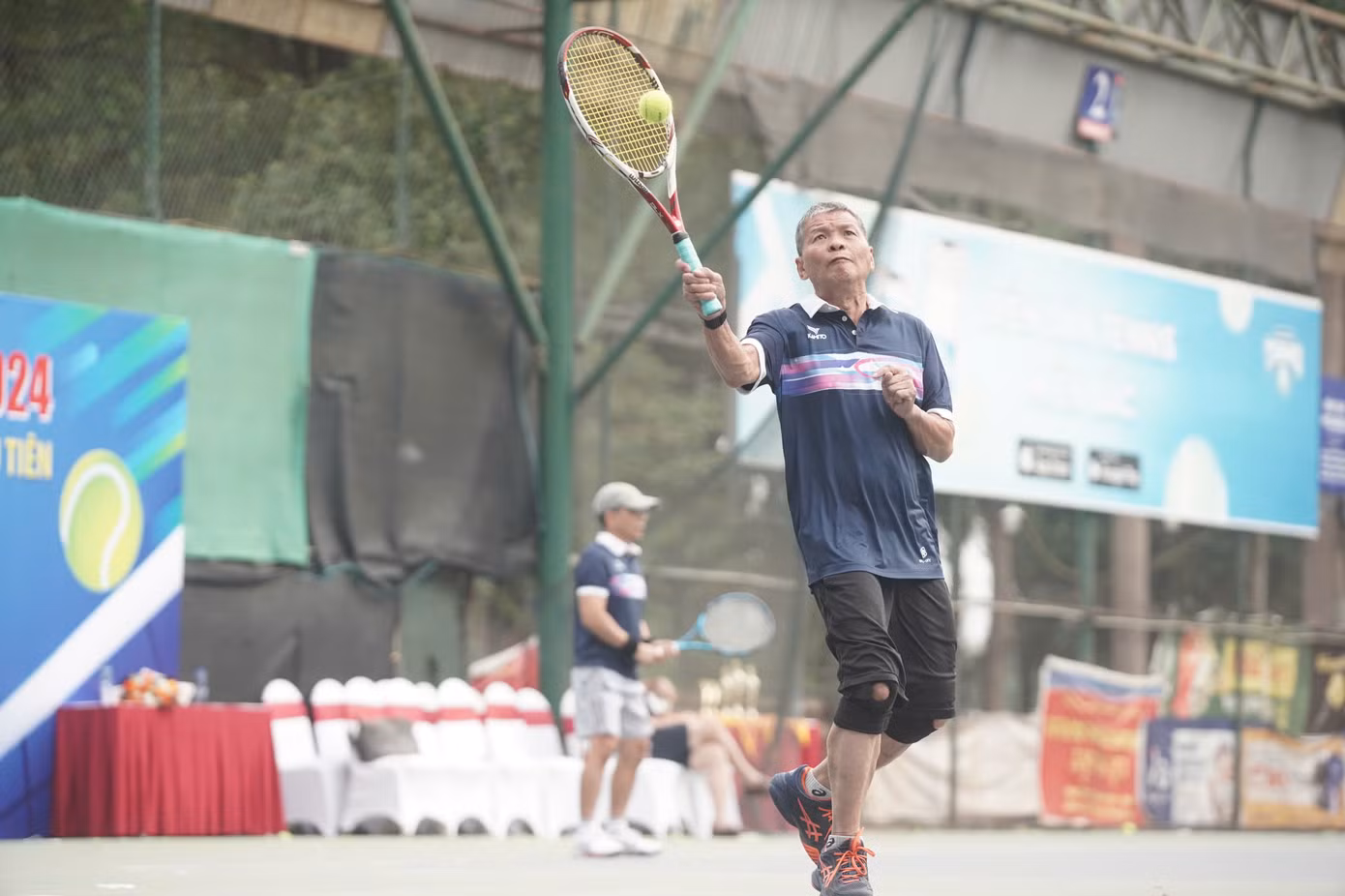 Sự đồng hành của nhãn hàng thể thao Kamito góp phần vào sự thành công của Giải Tennis báo Tiền Phong mở rộng năm 2024.