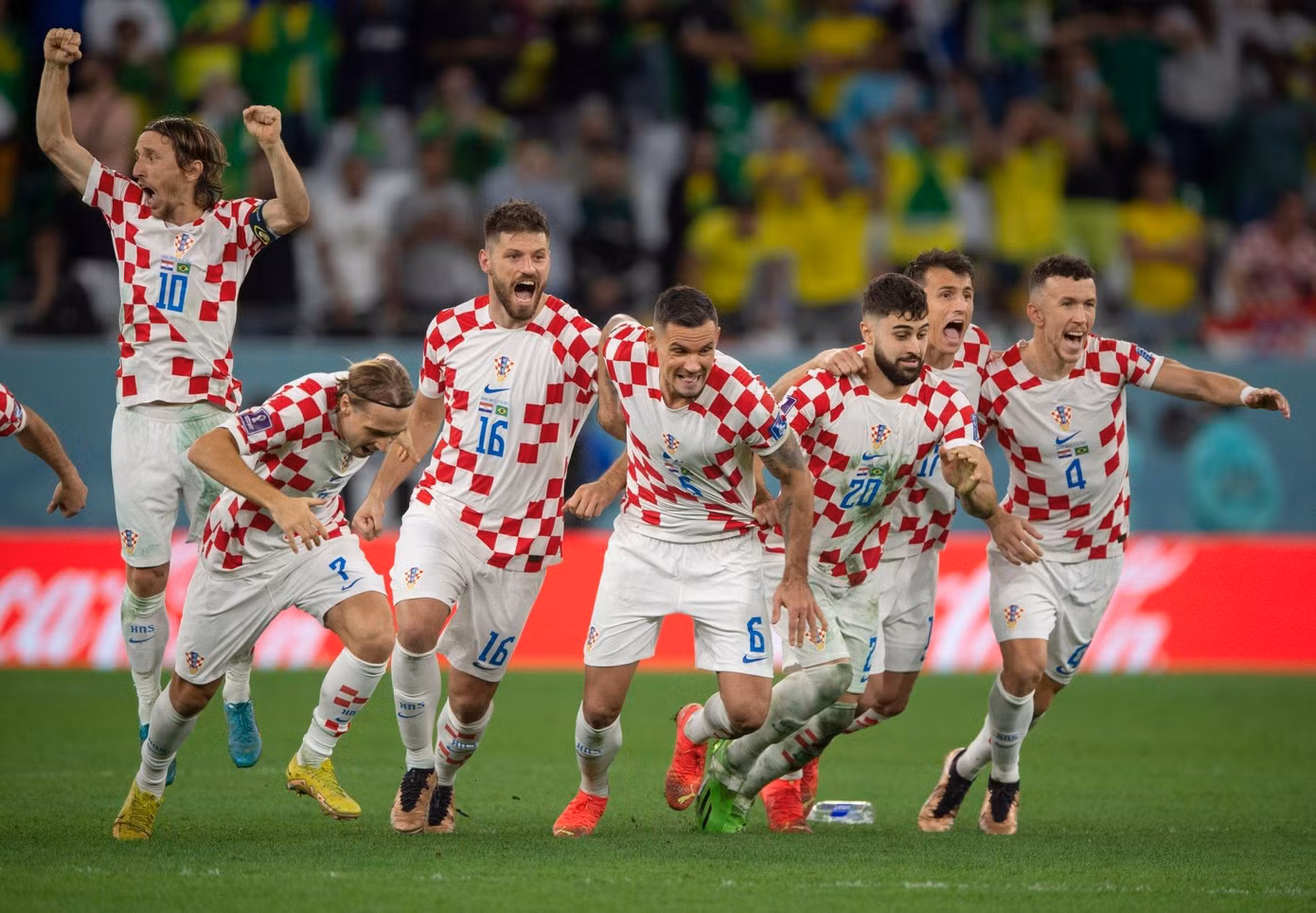 Tình đoàn kết, tính chiến đấu và tinh thần không bao giờ bỏ cuộc giúp Croatia chiến thắng. (Ảnh: Getty Images)