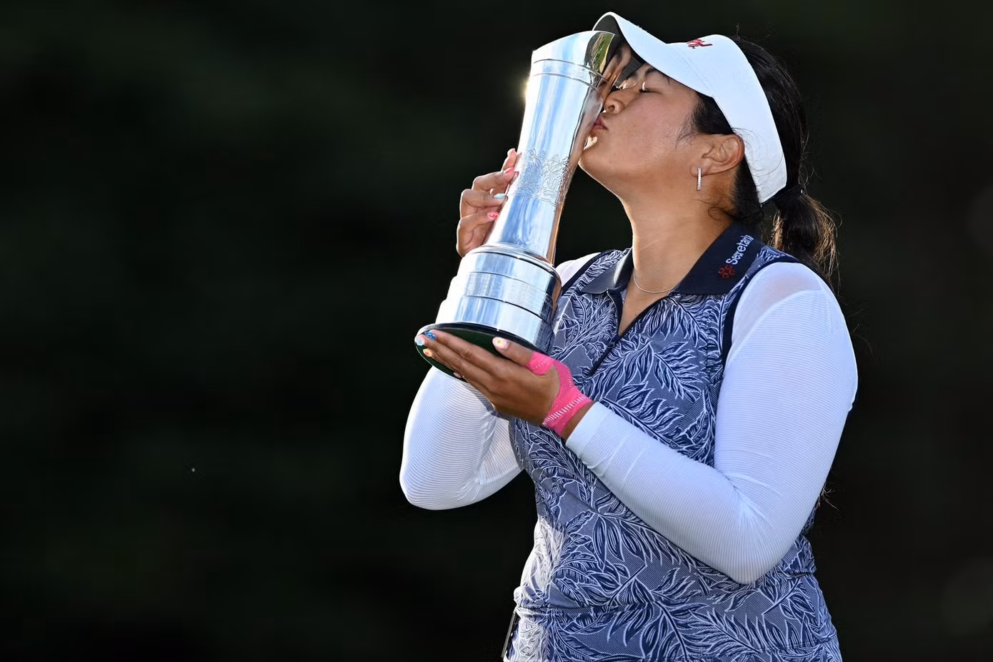 Lilia Vu, golfer gốc Việt tranh tài ở Olympic Paris 2024.