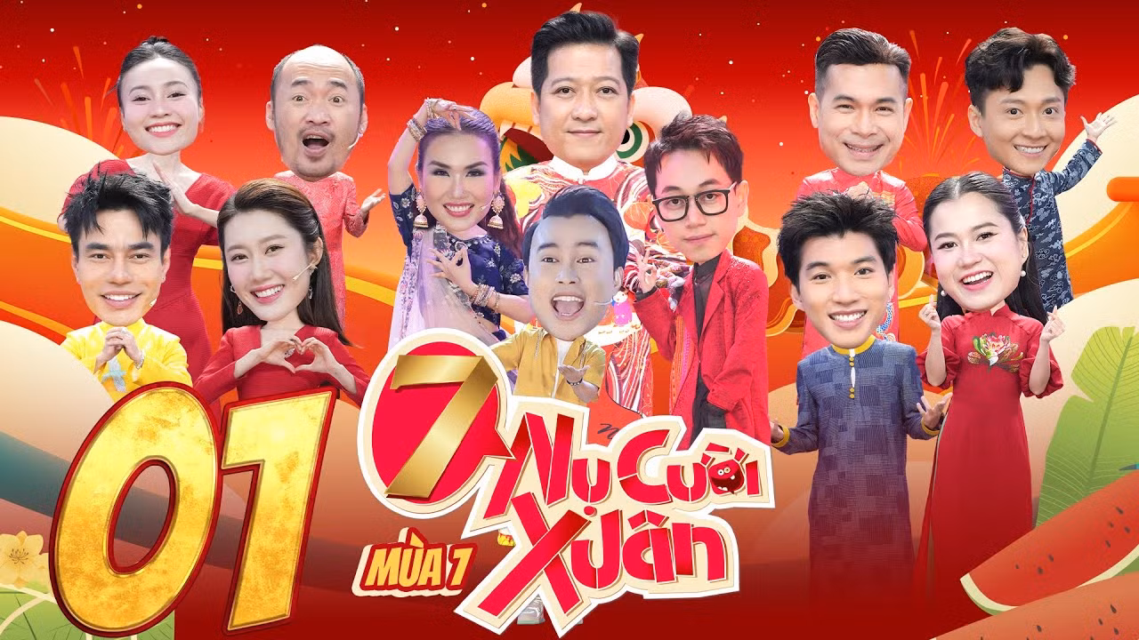 7 Nụ Cười Xuân chiếm trọn cảm tình khán giả qua nhiều mùa phát sóng.