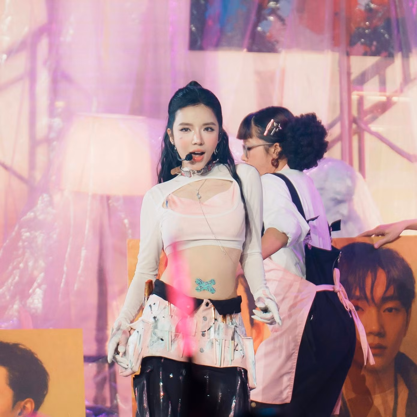 Lyly thử sức với rap, dự đoán sẽ là đoạn hát viral.
