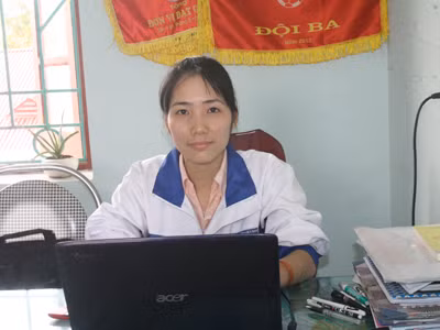 Vũ Thị Hoàn Hoa trên cương vị bí thư xã Đoàn Ngọc Lý. Vũ Thị Hoàn Hoa trên cương vị bí thư xã Đoàn Ngọc Lý