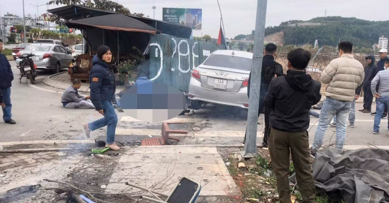 Hiện trường vụ việc xảy ra hôm 19/1.