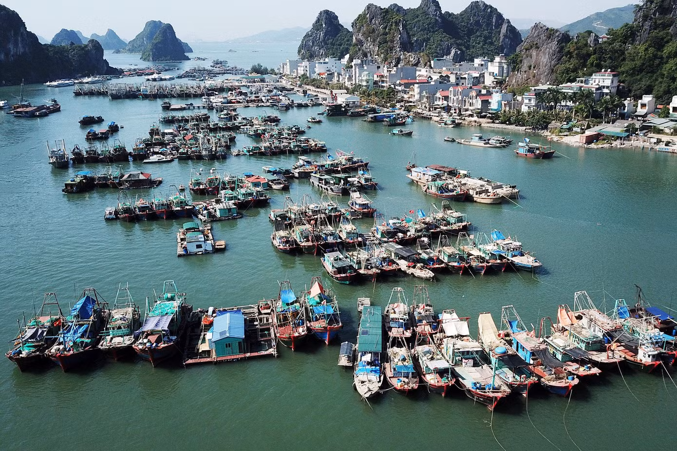 Hàng nghìn phương tiện vận tải thủy ở Vân Đồn nguy cơ cạn kiệt nhiên liệu