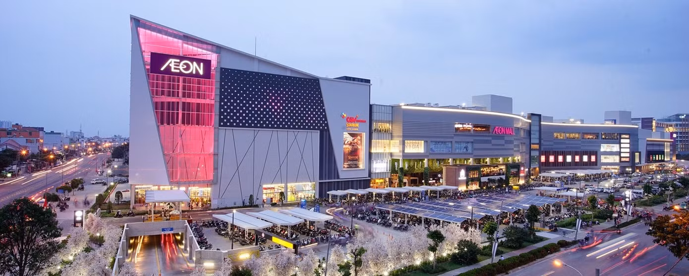 Phối cảnh Trung tâm thương mại AEON Mall Hạ Long.