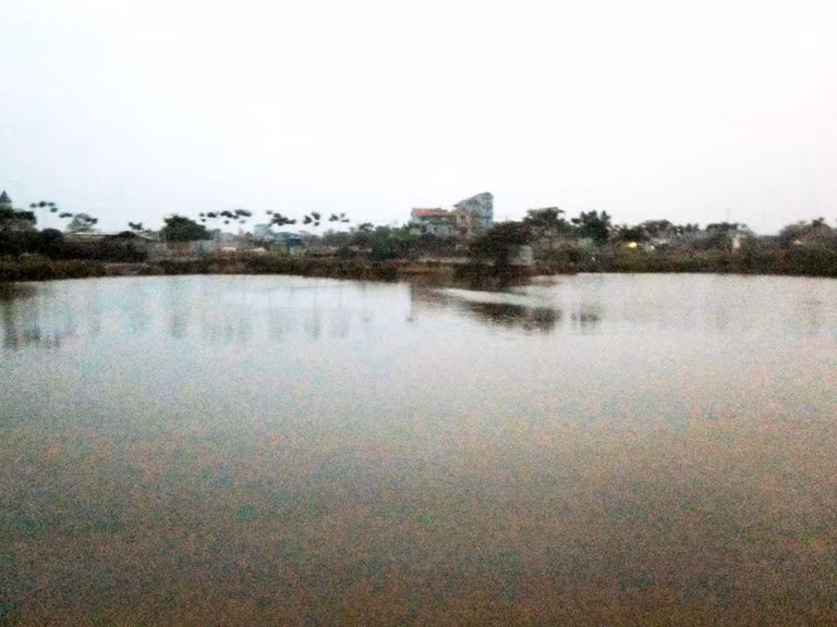 Ao nước nơi hai học sinh thiệt mạng