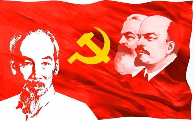 Đại hội XIII đã khẳng định, Đảng ta tiếp tục kiên định chủ nghĩa Mác - Lênin, tư tưởng Hồ Chí Minh, không ngừng vận dụng và phát triển sáng tạo phù hợp với thực tiễn Việt Nam trong từng giai đoạn. Ảnh: Tạp chí Tuyên giáo