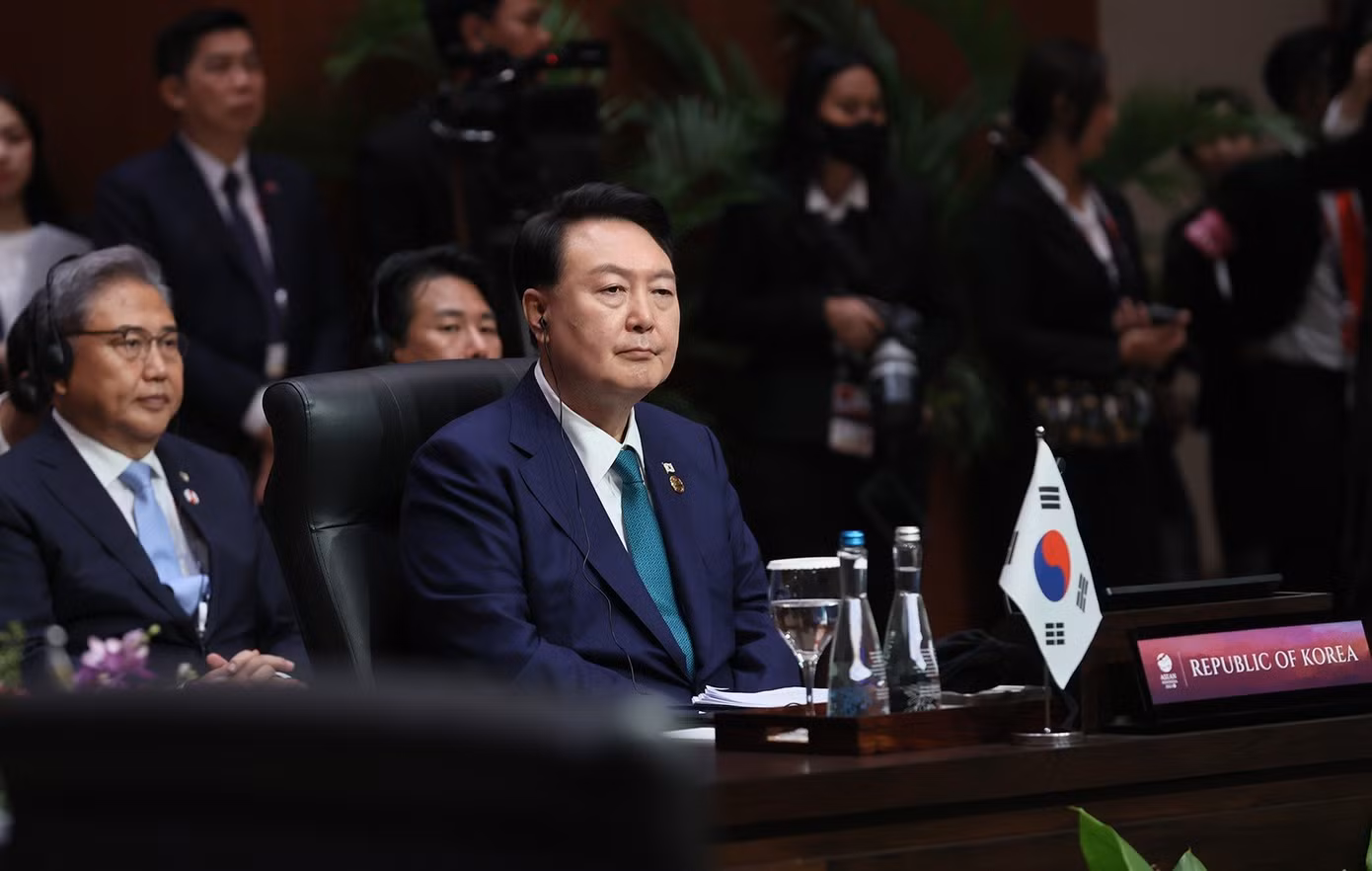 Tổng thống Hàn Quốc Yoon Suk-Yeol. Ảnh: Dương Giang