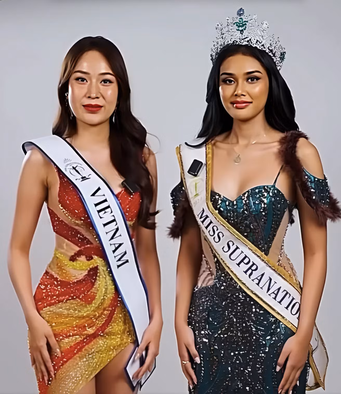Võ Cao Kỳ Duyên trong lễ nhận sash.
