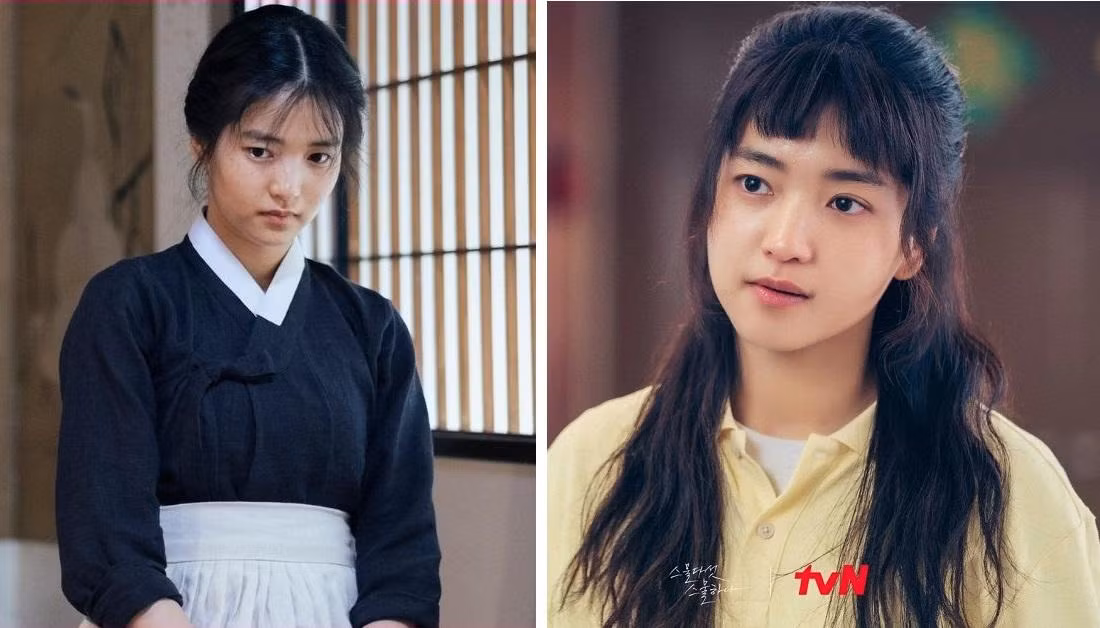 Kim Tae Ri không thuộc kiểu mỹ nhân đẹp khiến người đối diện phải thốt lên. So với những người đẹp trên, cô trở thành "tình đầu" muộn hơn. Tuy nhiên, cô cuốn hút bởi tính cách táo bạo và hài hước. Năm 2022, Kim Tae Ri gây ấn tượng với vai kiếm thủ ngay thẳng, giàu lòng trắc ẩn và nhiệt huyết trong Tuổi 25, tuổi 21. Ảnh: AllKpop.