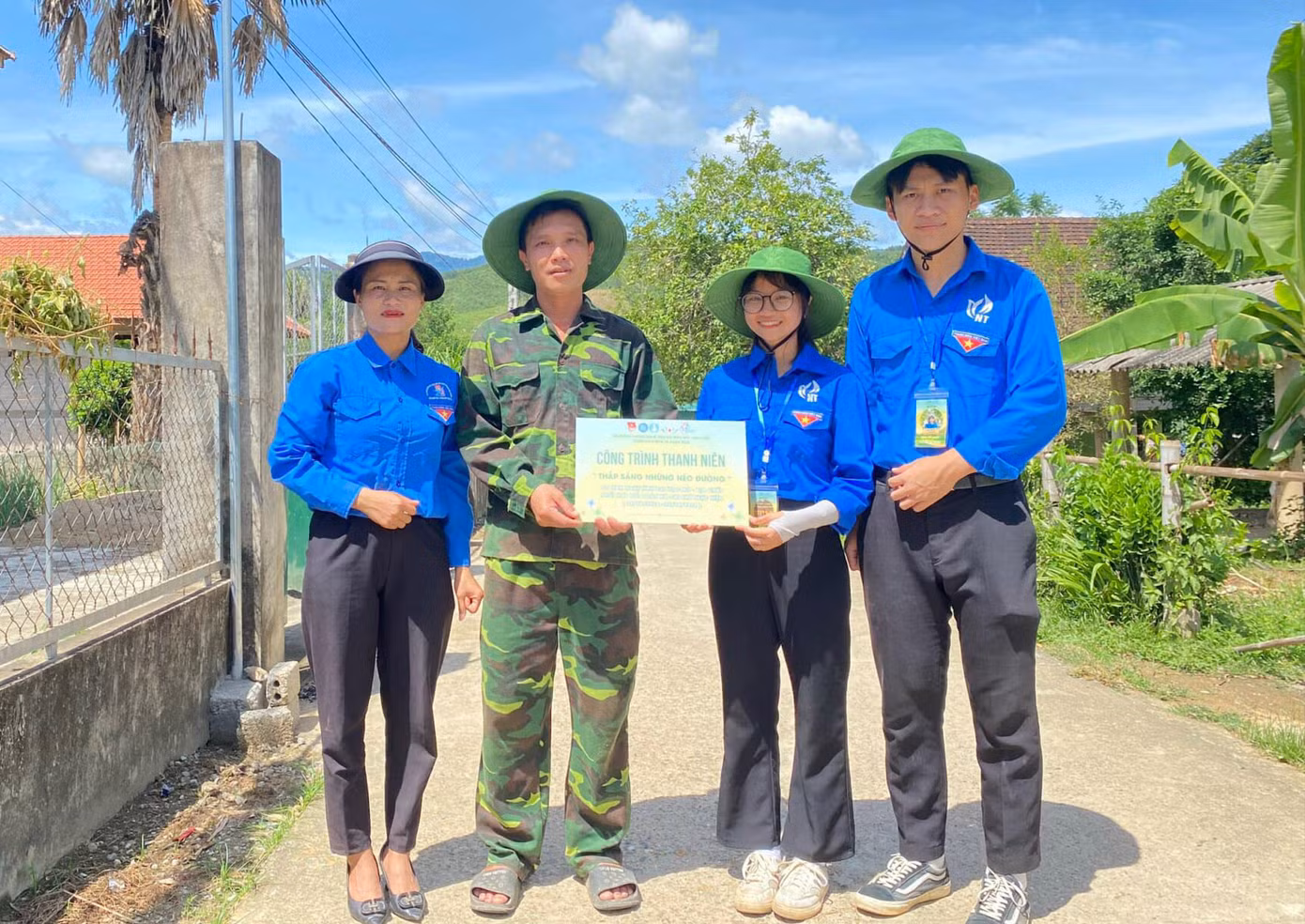 Ảnh: Đoàn Thanh niên - Hội Sinh viên HUMG