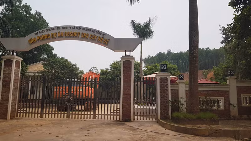 Dự án 'xẻ thịt' hồ Đồng Mô vẫn đổ đất thi công trong quá trình thanh tra ảnh 8