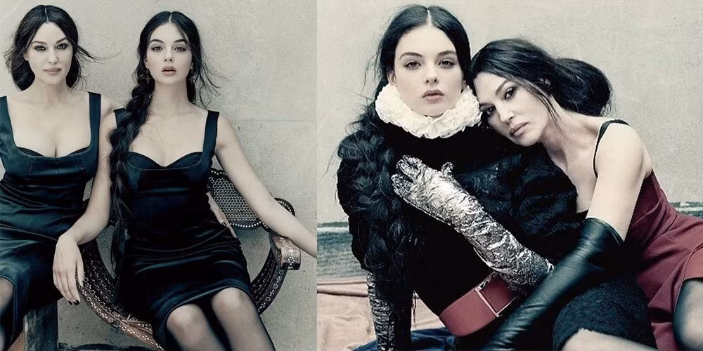 Deva 16 tuổi xuất hiện trên trang bìa của tạp chí Vogue Italia với mẹ. Vẻ ngoài 'tiên xanh' và ngọt ngào của Deva 16 tuổi không hề bị ánh sáng của 'mẹ nữ thần' làm lu mờ chút nào.