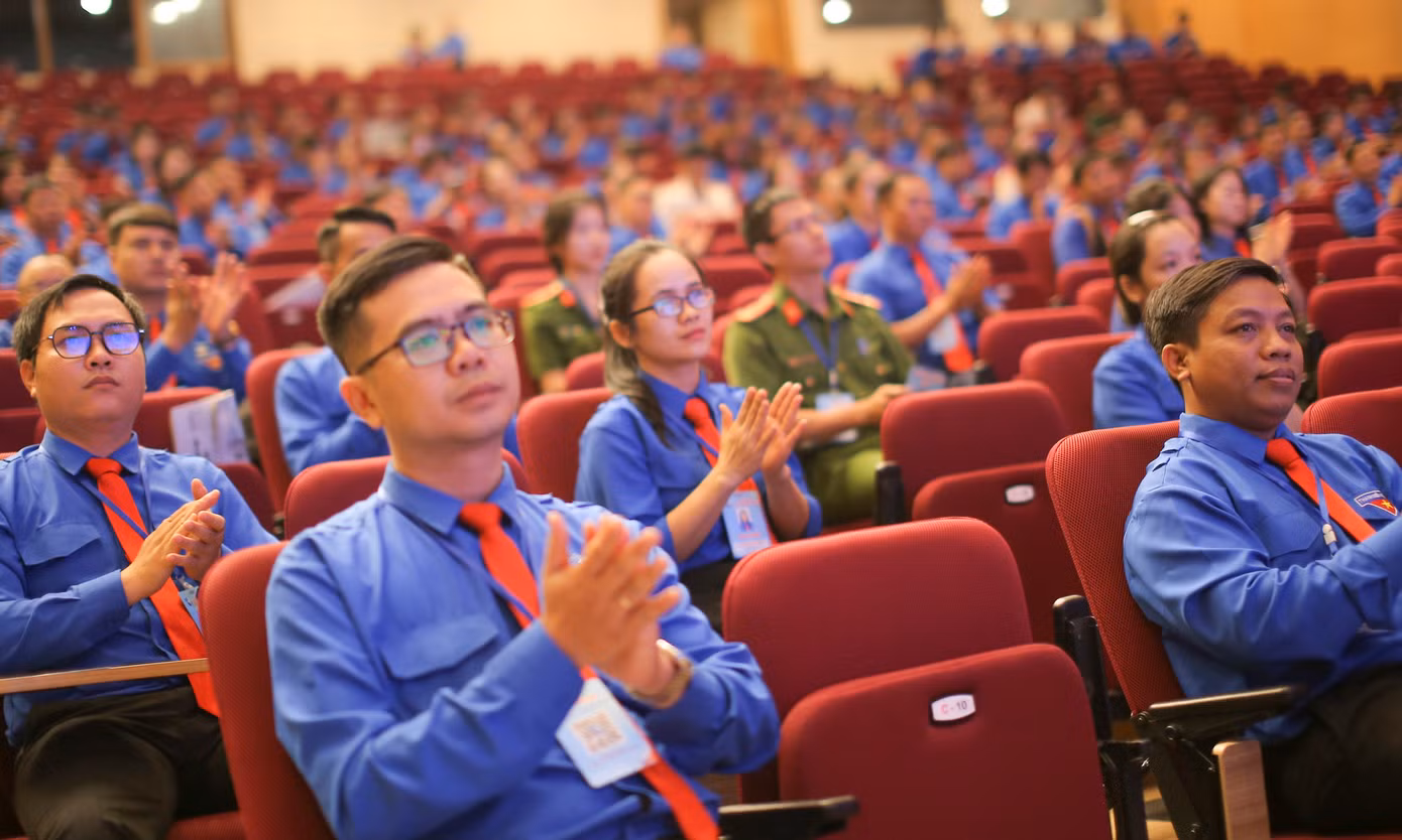 Đại hội đại biểu Hội LHTN Việt Nam tỉnh Bình Định lần thứ VIII, nhiệm kỳ 2024 - 2029 được tổ chức trong 2 ngày 20 - 21/9. Ảnh: Trương Định