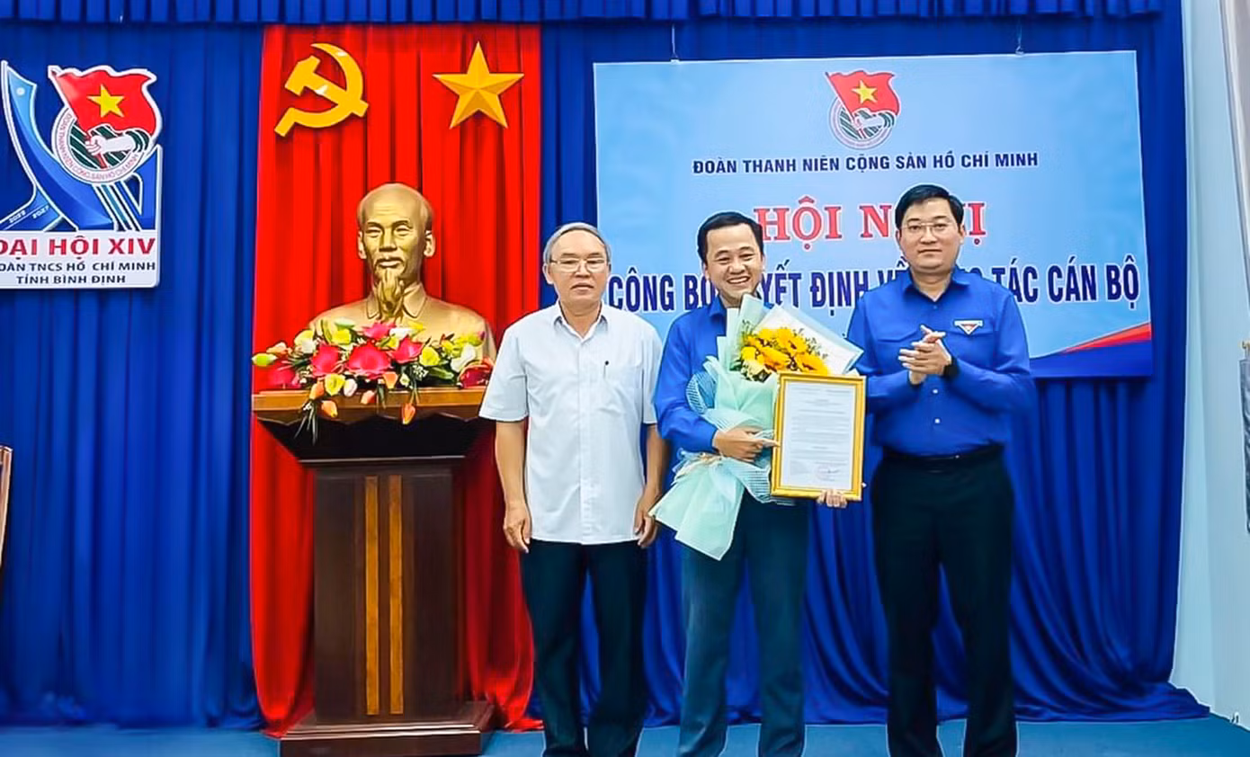 Anh Nguyễn Thành Trung giữ chức Bí thư Tỉnh Đoàn Bình Định ảnh 1