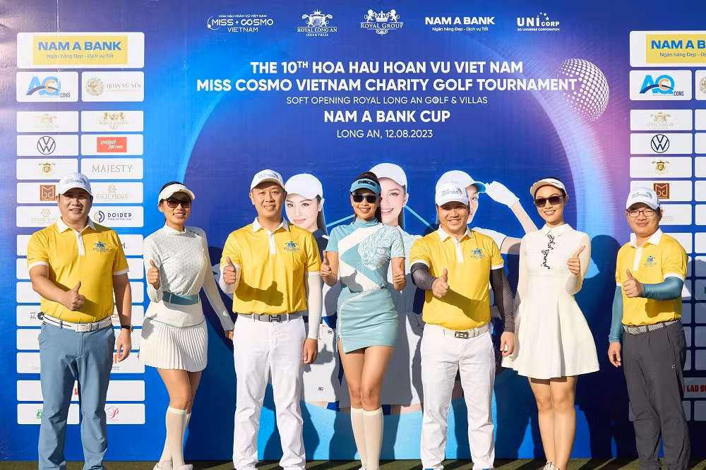 Nam A Bank thường xuyên đồng hành cùng các giải Golf vì cộng đồng