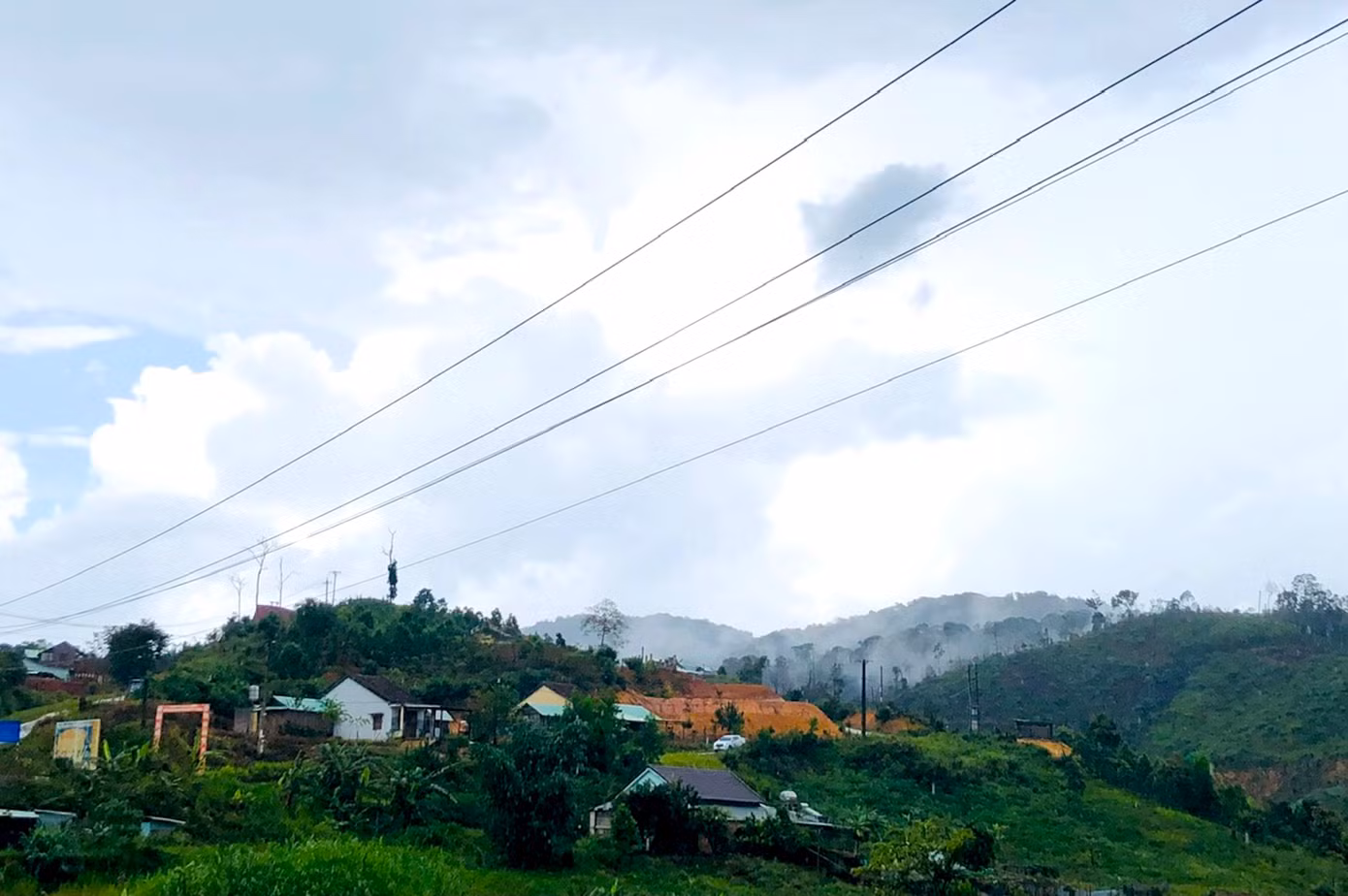 Xã Đắk Tăng (huyện Kon Plông) là một trong các địa phương nằm trong vùng tâm chấn
