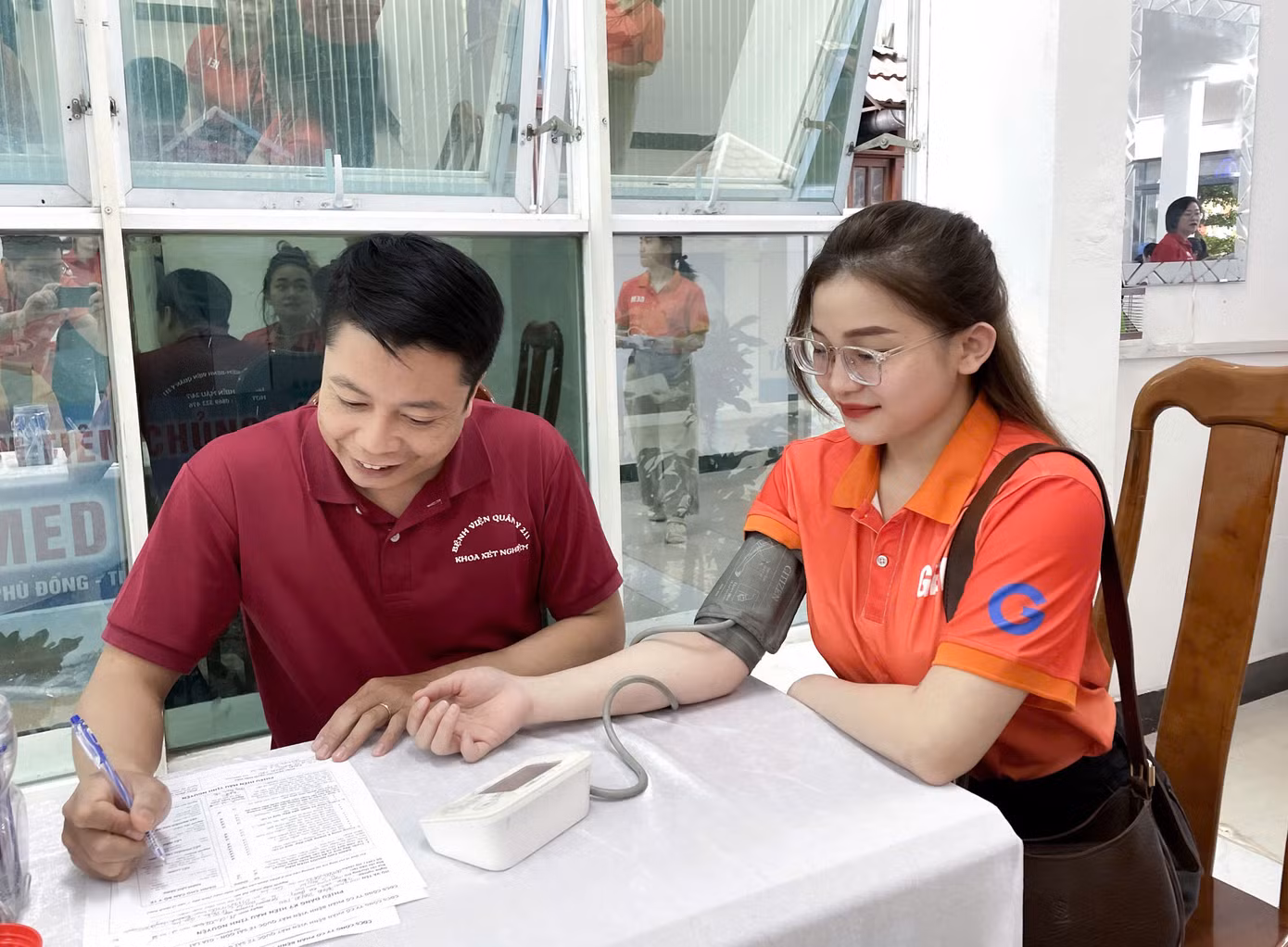 Bác sĩ, nhân viên, người lao động Hệ thống y tế GEM hào hứng tham gia hiến máu