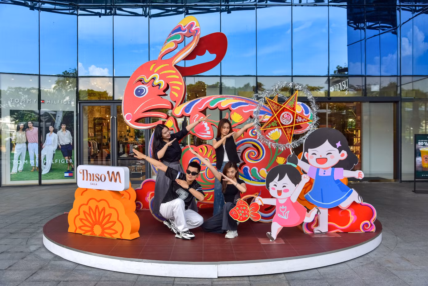 Các góc check-in độc đáo tại Thiso Mall Sala
