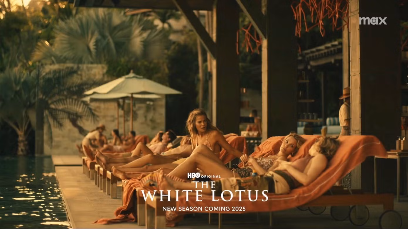 Những hình ảnh "nhá hàng" phần 3 The White Lotus gây tranh cãi vì Thái Lan trông vàng vọt, u ám. Ảnh: Max.