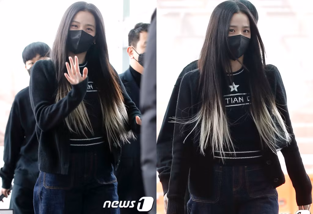 Kiểu nhuộm balayage được thiết kế theo cách kết nối với màu tóc tự nhiên.