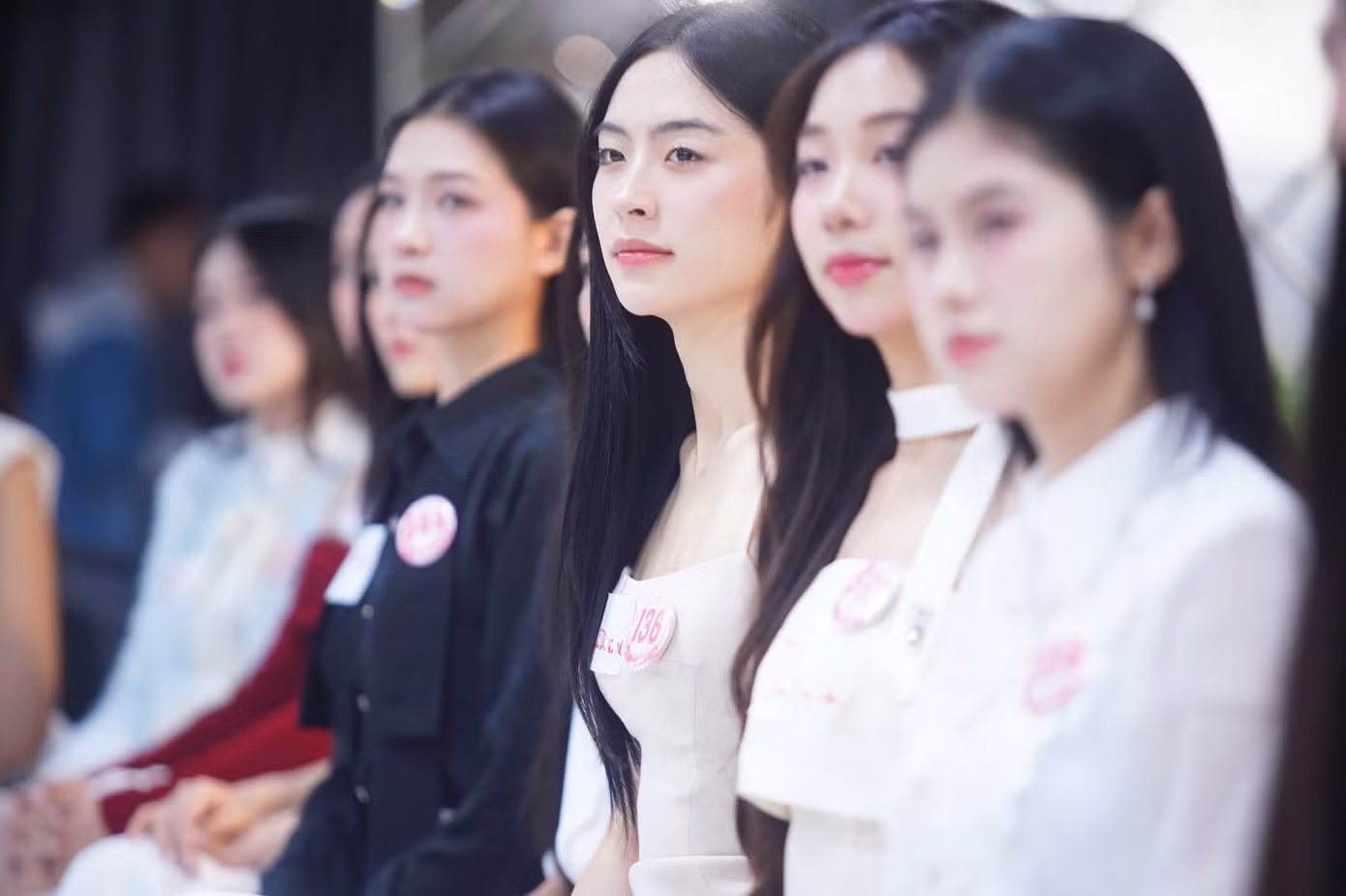 Nguyễn Thị Vân Nhi (SBD 136) cho biết cô học được nhiều điều hay, kiến thức mới sau buổi luyện thanh cùng ca sĩ Hiền Anh.