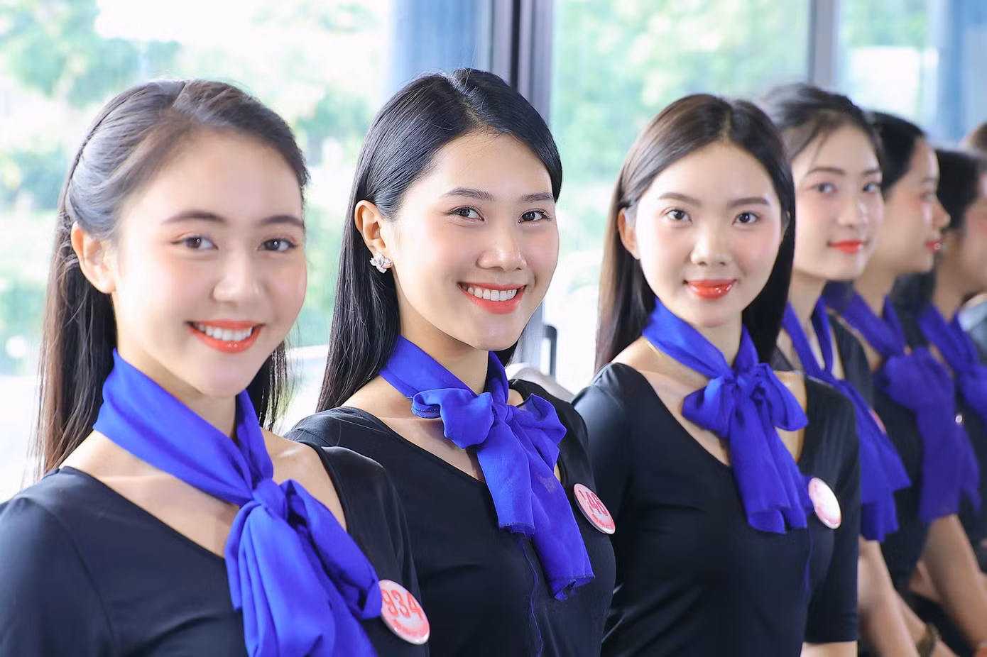 Thí sinh Bùi Thùy Nhiên (SBD 146) cho biết cô được bác sĩ nhân trắc học ở vòng sơ khảo khen có cơ thể cân đối, chỉ số hình thể ấn tượng, nụ cười xinh và duyên dáng. Cô tự tin khi các chỉ số không thay đổi nhiều và xem đây là kết quả của quá trình tập luyện thể thao, ăn uống lành mạnh.