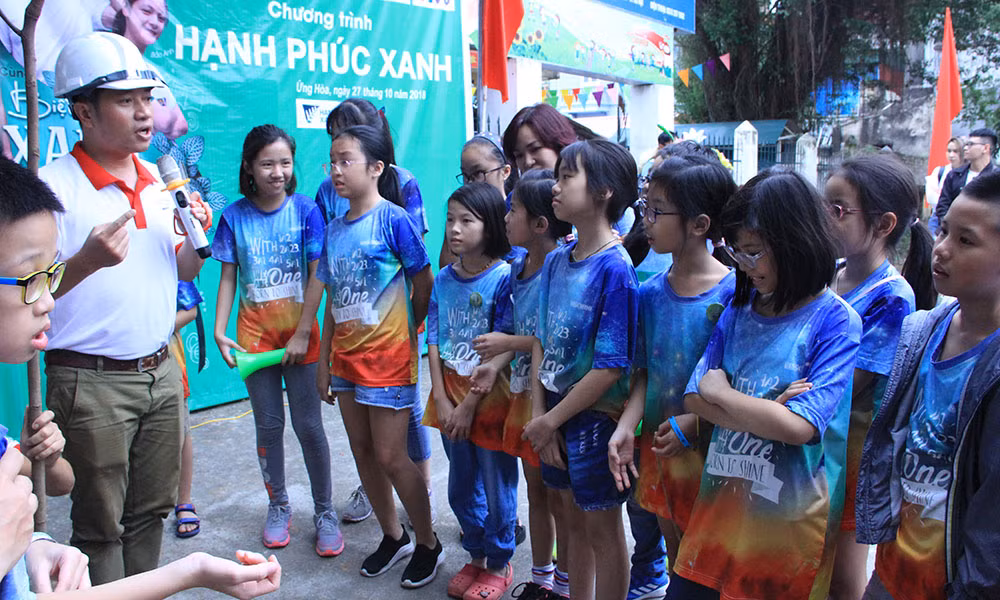 Nhiều gia đình nghệ sỹ đồng hành vì mục tiêu trồng 10.000 cây xanh ảnh 2