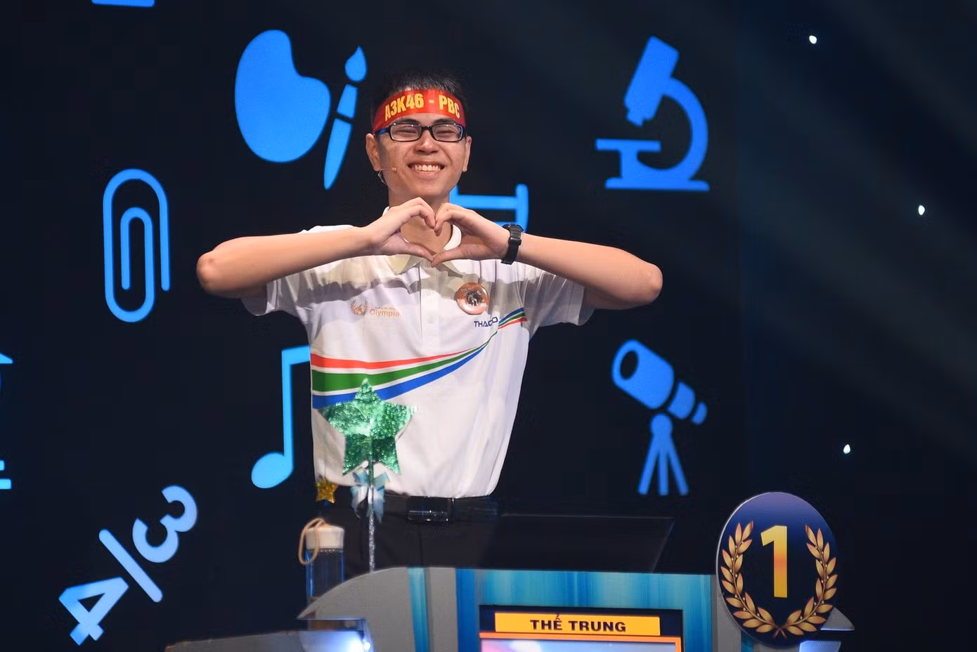 Thế Trung thừa nhận danh hiệu quán quân Olympia vừa mở ra nhiều cơ hội, vừa mang tới không ít áp lực. Ảnh: Duy Hiệu.