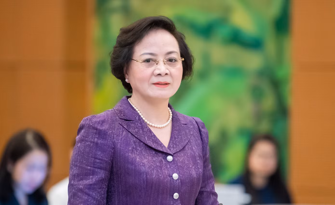 Bộ trưởng Bộ Nội vụ Phạm Thị Thanh Trà.