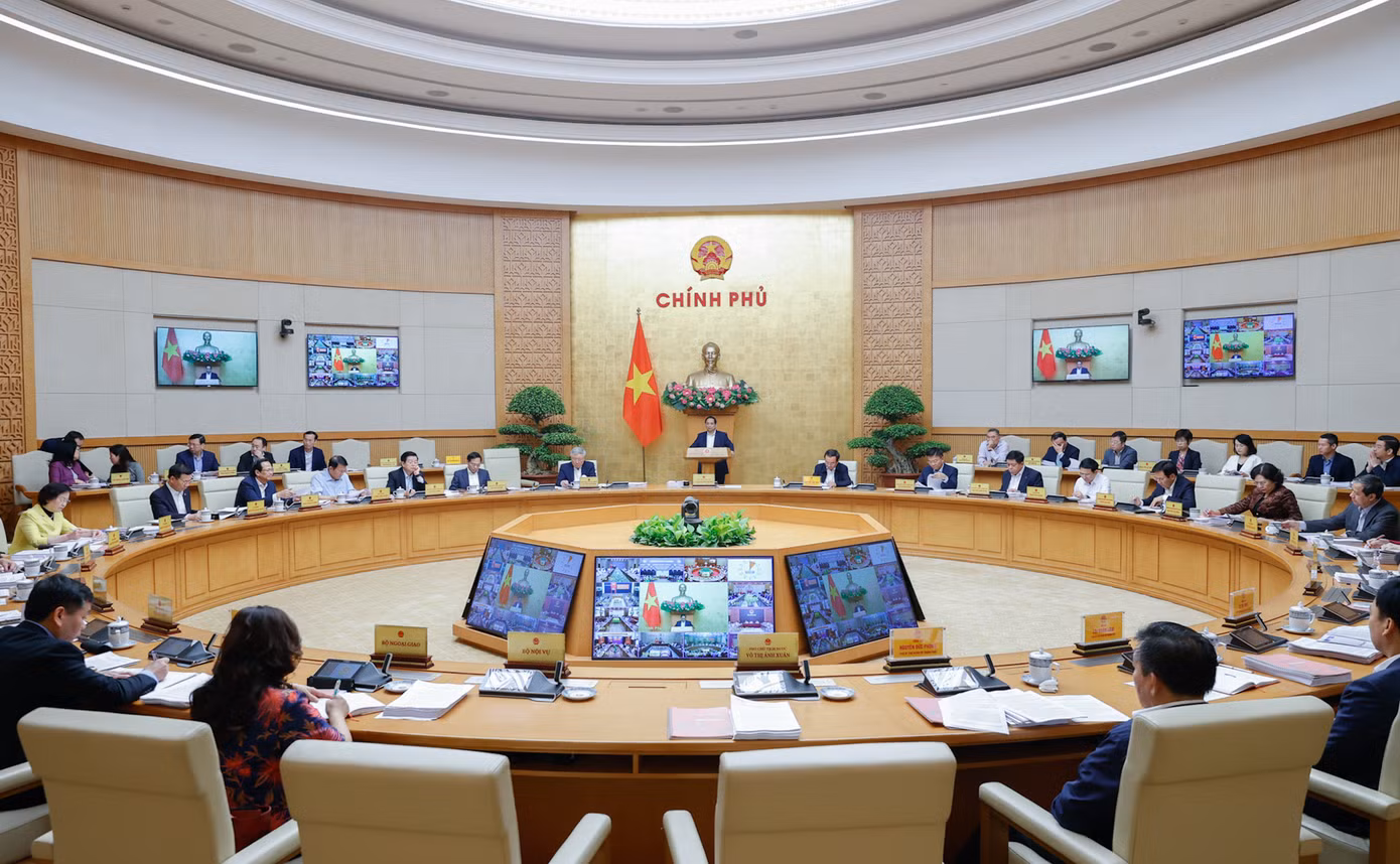 Thủ tướng nhấn mạnh, phải phát triển, thúc đẩy tăng trưởng kinh tế, bảo vệ vững chắc độc lập, chủ quyền, thống nhất, toàn vẹn lãnh thổ. Ảnh: Nhật Bắc.