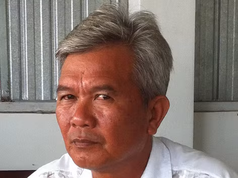  Chủ nhiệm HTX nuôi cá tra Thới An Nguyễn Ngọc Hải: “Người nuôi cá tra hiện nay đừng bán chịu cho các doanh nghiệp nữa, hoặc có bán chịu thì phải có ngân hàng bảo lãnh” . ẢNH: SÁU NGHỆ