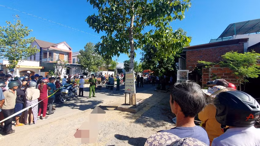 Hiện trường xảy ra vụ việc. Ảnh: H.H