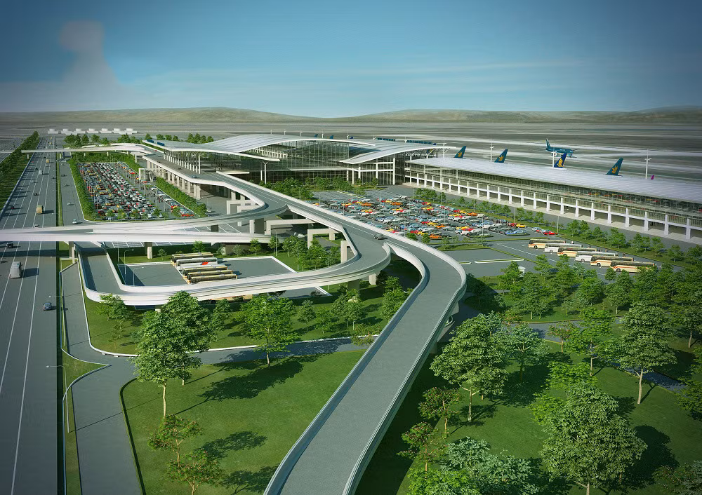 Giai đoạn 2021 - 2030, tầm nhìn đến năm 2050 Cảng Hàng không quốc tế Phú Quốc cần hơn 1.000 ha. Ảnh: VPQ.