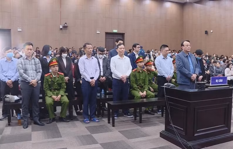 Các bị cáo trong vụ án xảy ra tại Tập đoàn Tân Hoàng Minh - là vụ án có số lượng bị hại thi hành án lên đến hơn 6.600 người.