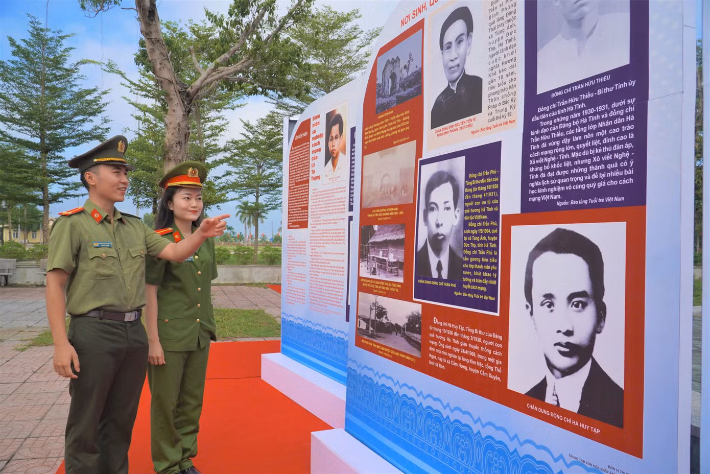 Triển lãm trưng bày gần 200 hình ảnh, tư liệu, hiện vật có giá trị lịch sử, trong đó có nhiều hình ảnh và tài liệu hiện vật mới sưu tầm, phát hiện.