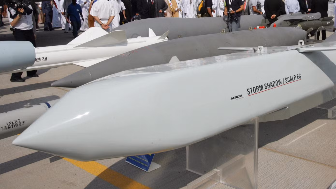 Tên lửa Storm Shadow. Ảnh: CNN