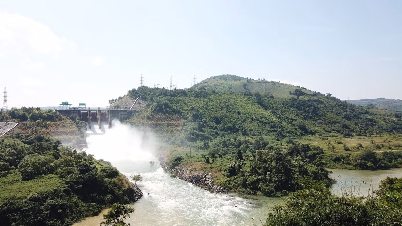 Toàn cảnh Nhà máy thuỷ điện Buôn Kuốp