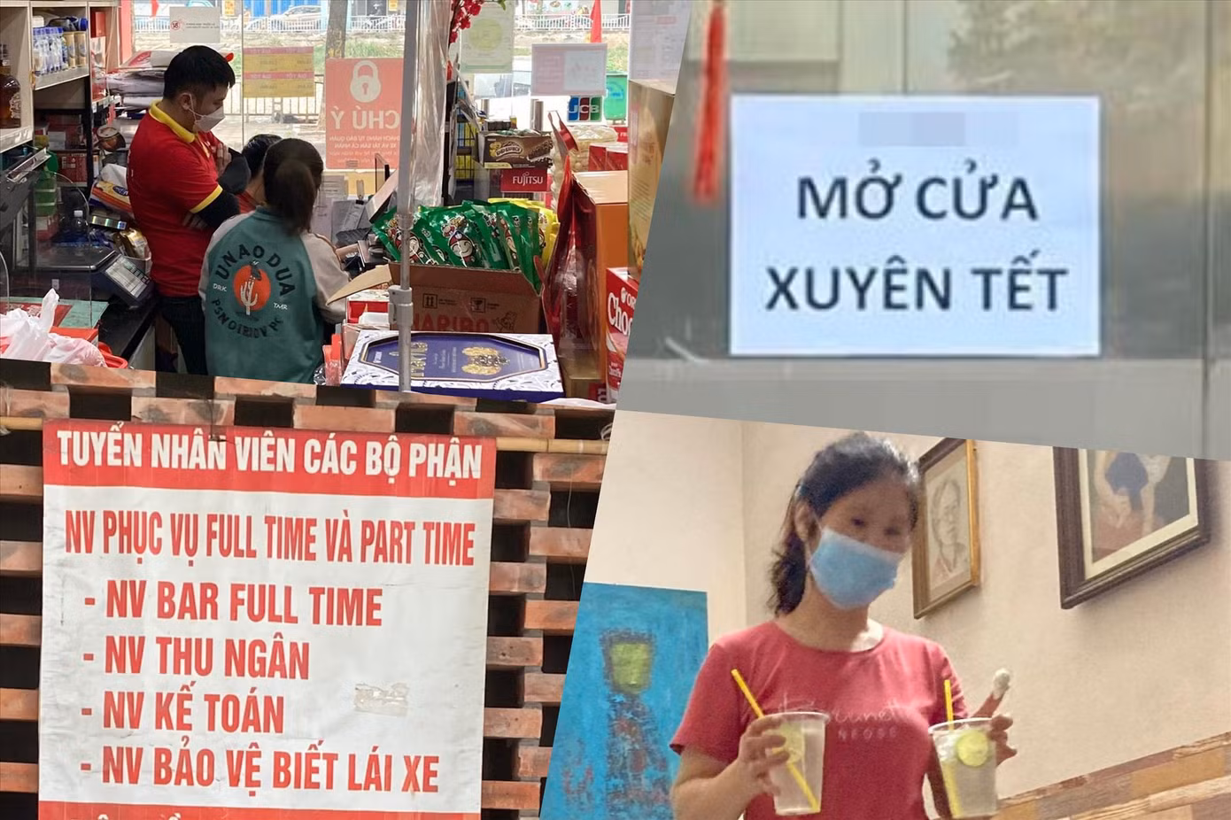 Lao động thời vụ vào mùa “cày” Tết