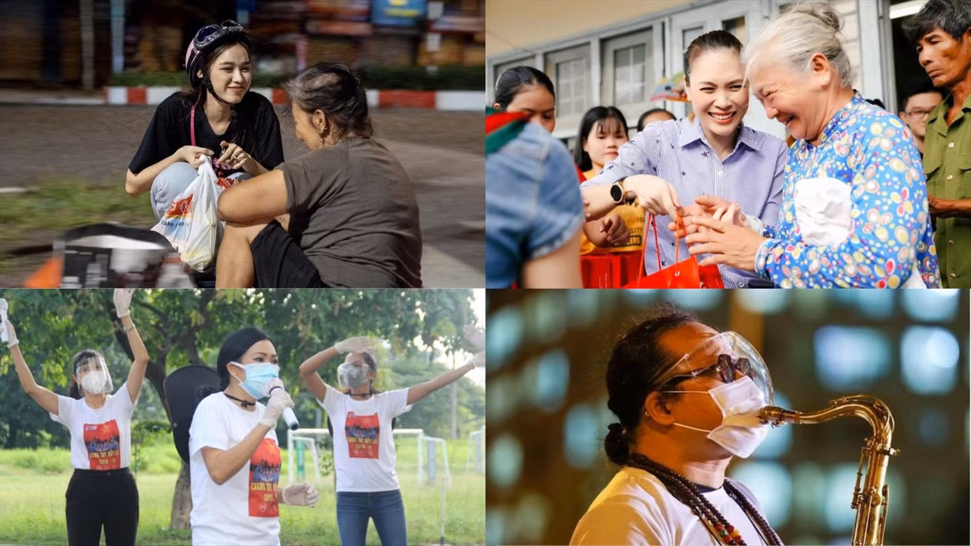 Nhiều nghệ sĩ, hoa hậu tích cực hoạt động vì cộng đồng