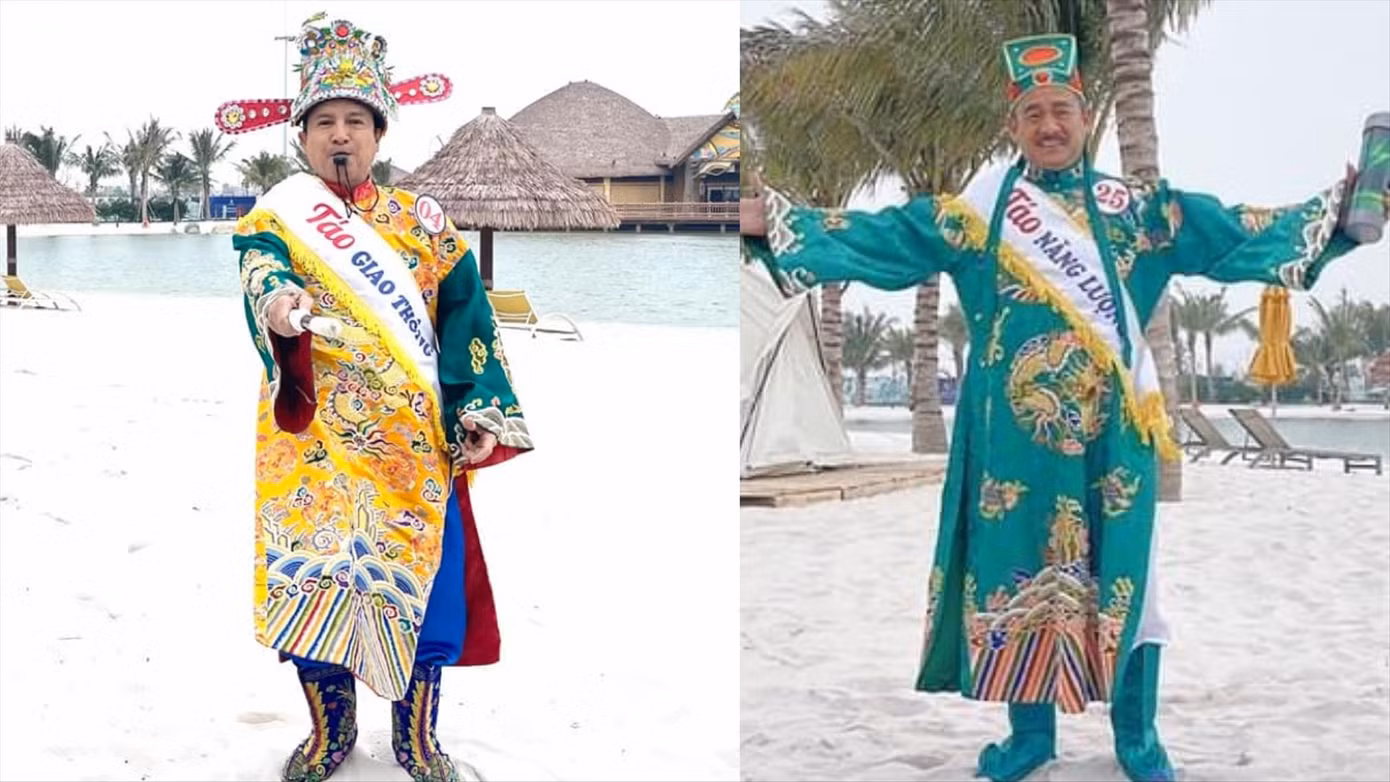 Hé lộ tạo hình của Táo Giao thông (NSƯT Chí Trung) và Táo Năng lượng (nghệ sĩ Thanh Dương) Hé lộ tạo hình của Táo Giao thông (NSƯT Chí Trung) và Táo Năng lượng (nghệ sĩ Thanh Dương)