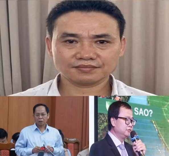 Bị cáo Trần Tùng, Nguyễn Văn Văn và Lê Ngọc Tường.