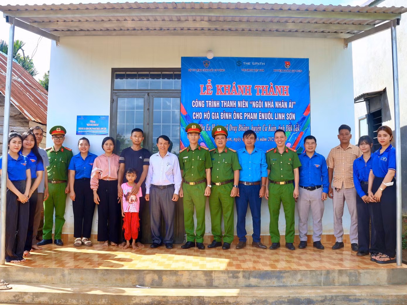 Công trình thanh niên ngôi nhà nhân ái tại huyện Cư Kuin