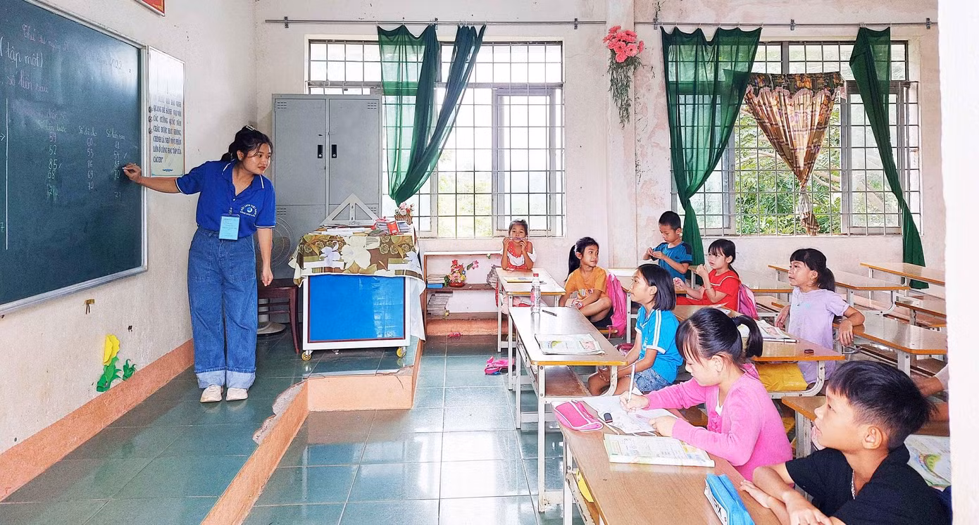 Những lớp ôn tập hè cho học sinh vùng sâu