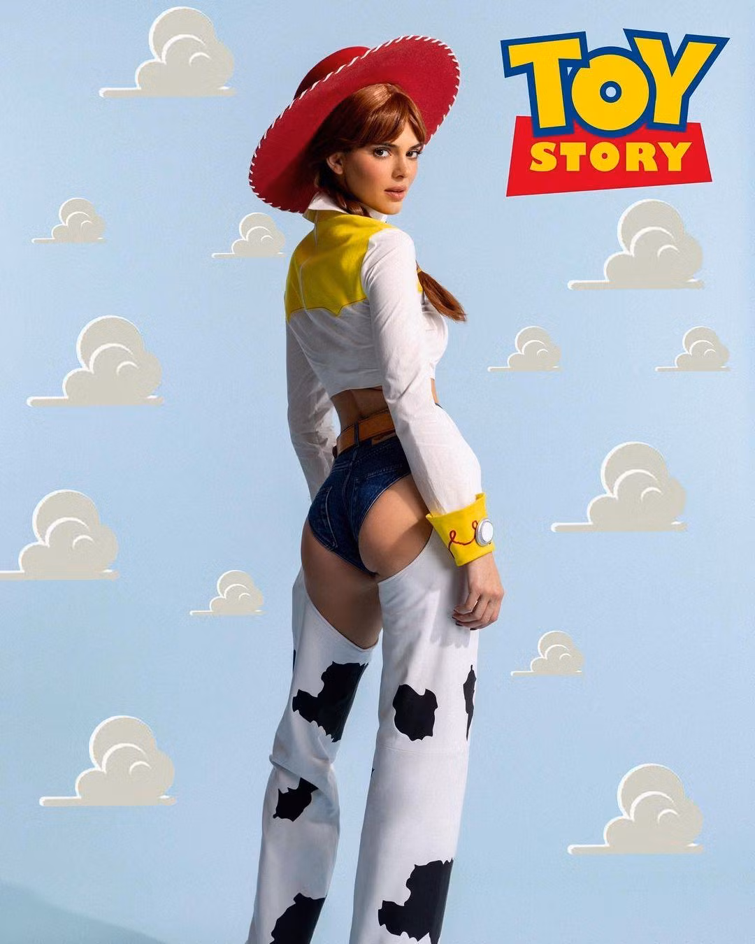 Trang phục Halloween của Kendall Jenner. Ảnh: kendalljenner.