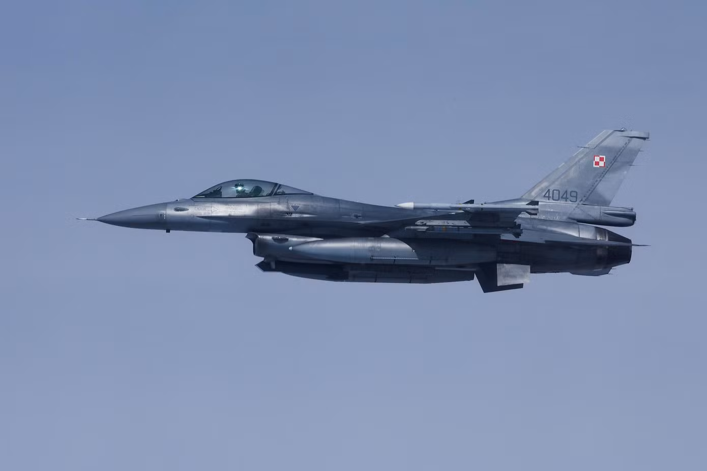 Máy bay F-16 của Không quân Ba Lan. Ảnh: CNN